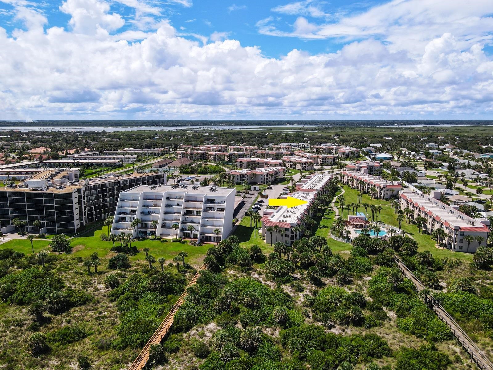 4250 A1A South, Unit O23 St. Augustine, FL 32080 - Photo 34 of 38 a view of a city with a building in the background