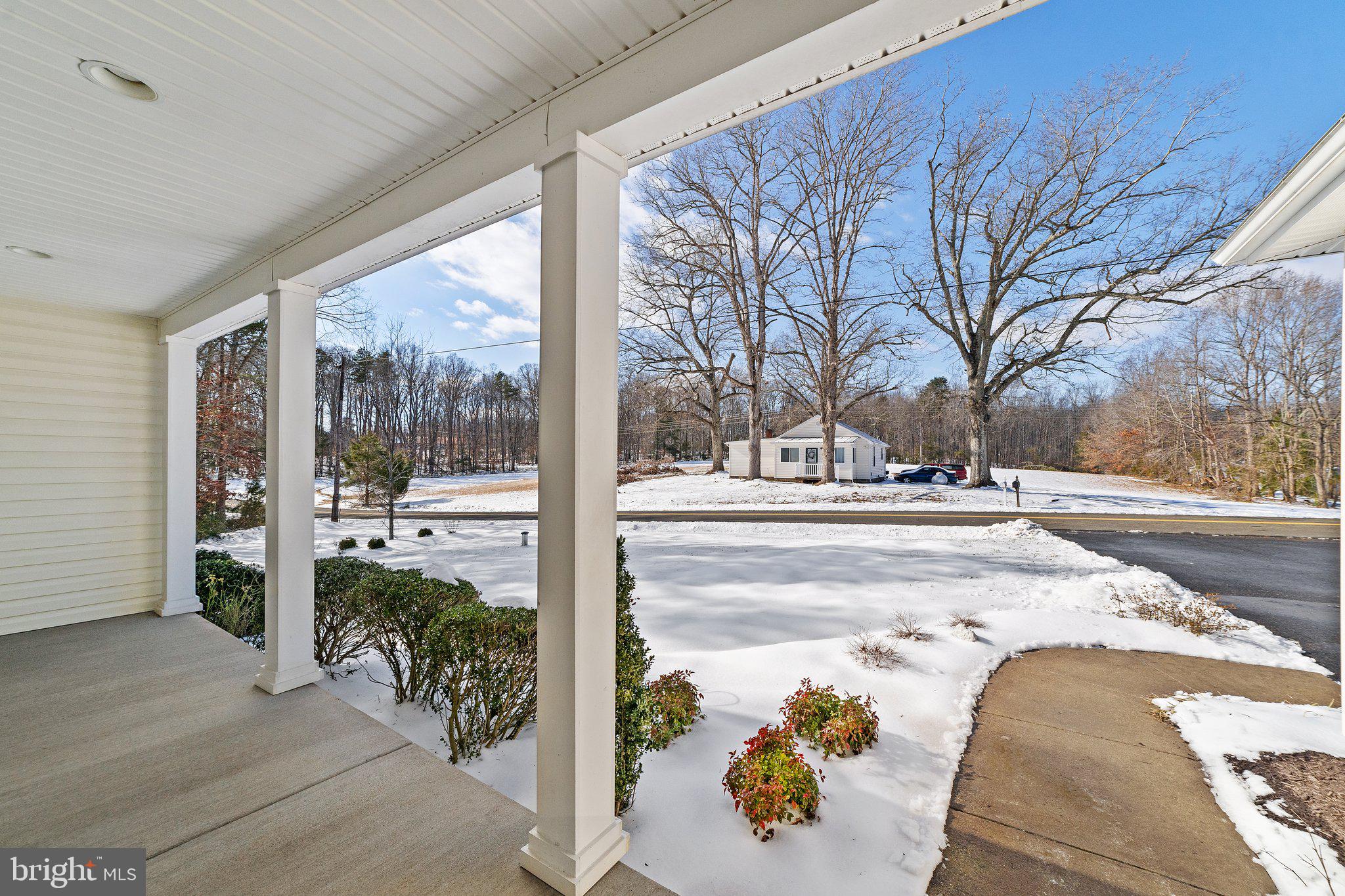 13877 Union Church Road Sumerduck, VA 22742 - Photo 6 of 79 View from Covered Front Porch