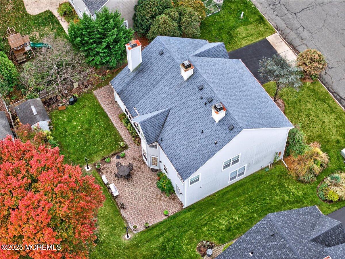 508 Lanzaro Drive Morganville, NJ 07751 - Photo 43 of 48 an aerial view of a house with a yard