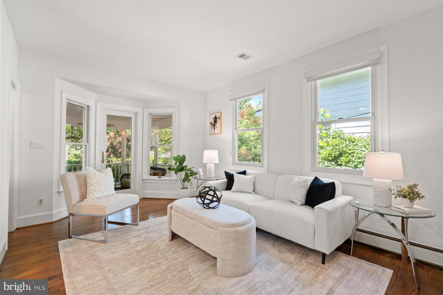 4906 46th Street Northwest Washington, DC 20016 - Photo 14 of 40 Sun-filled family room
