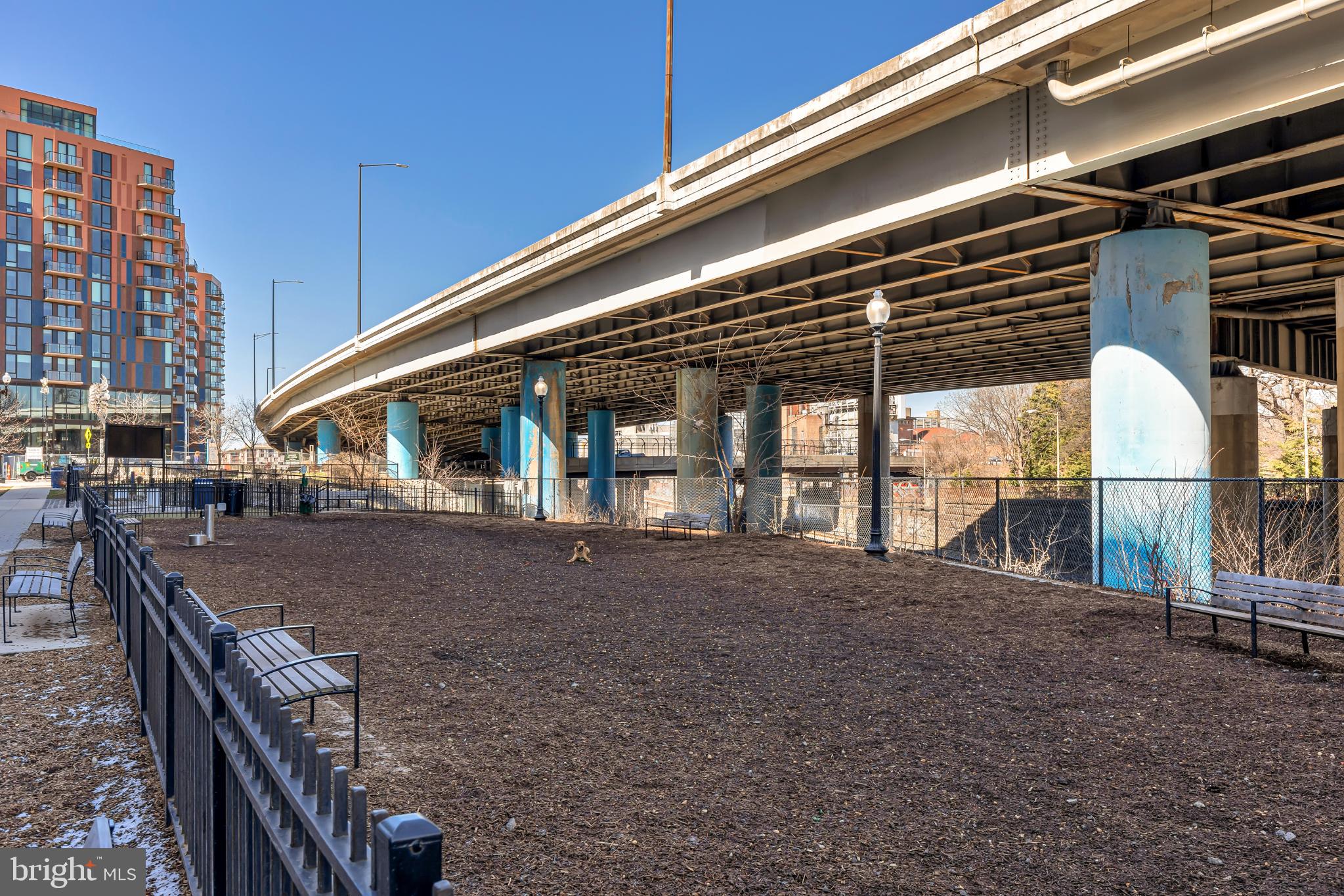 37 L Street Southeast, Unit 308 Washington, DC 20003 - Photo 40 of 43 a view of an house with backyard