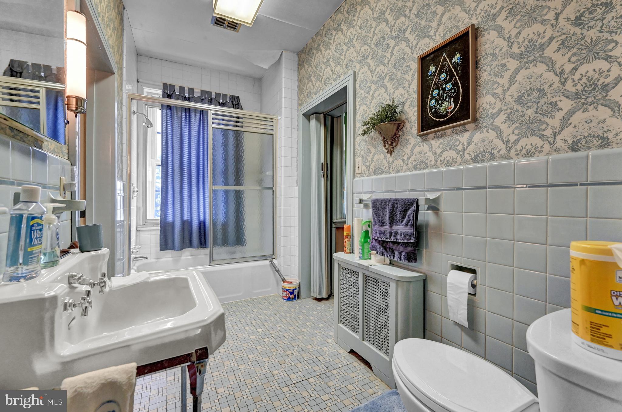 225 Moul Avenue Hanover, PA 17331 - Photo 29 of 81 a bathroom with a sink a toilet and a mirror