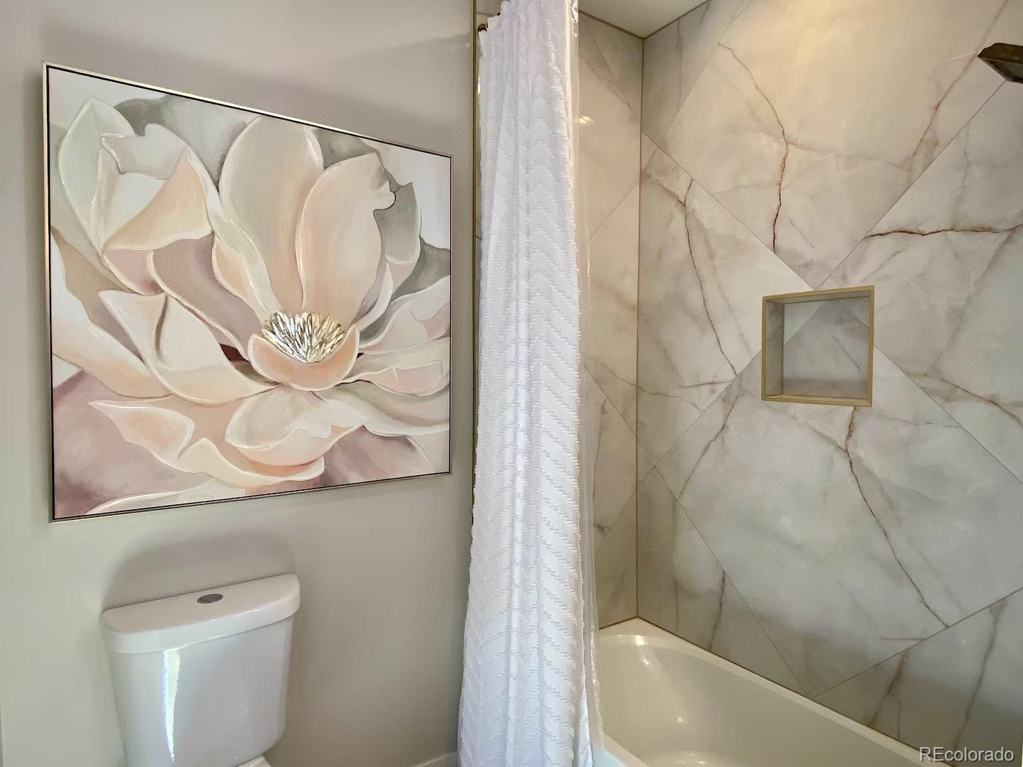 518 Conifer Drive Bailey, CO 80421 - Photo 40 of 50 a bathroom with a shower and a sink