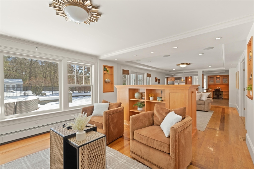 30 Underhill Road Lynnfield, MA 01940 - Photo 19 of 39 a living room with furniture and a large window