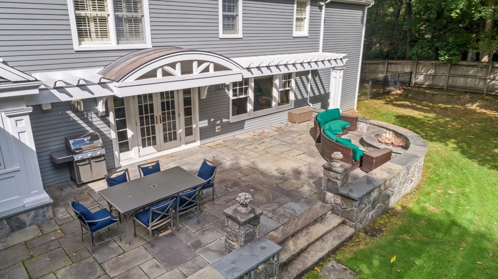 30 Underhill Road Lynnfield, MA 01940 - Photo 5 of 39 a view of a house with backyard and sitting area