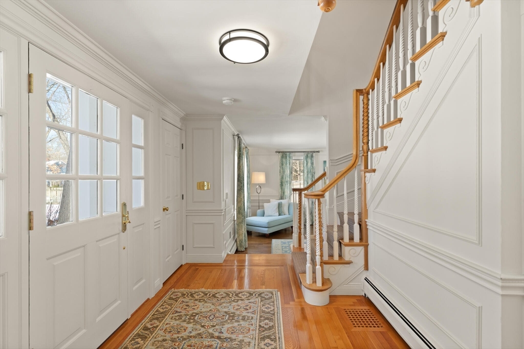 30 Underhill Road Lynnfield, MA 01940 - Photo 7 of 39 a view of entryway with wooden floor