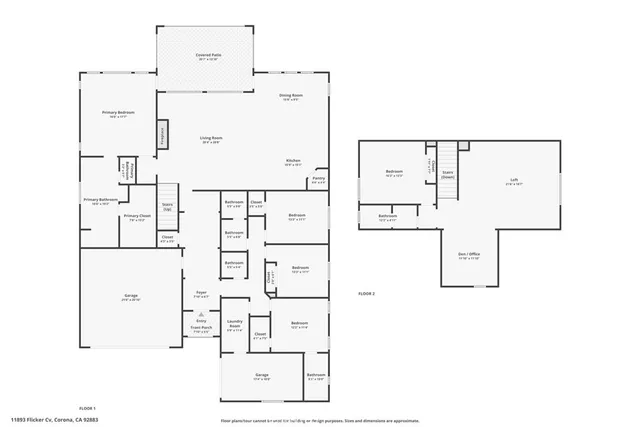 $995,000 | 11893 Flicker Cove, Corona, CA 92883
