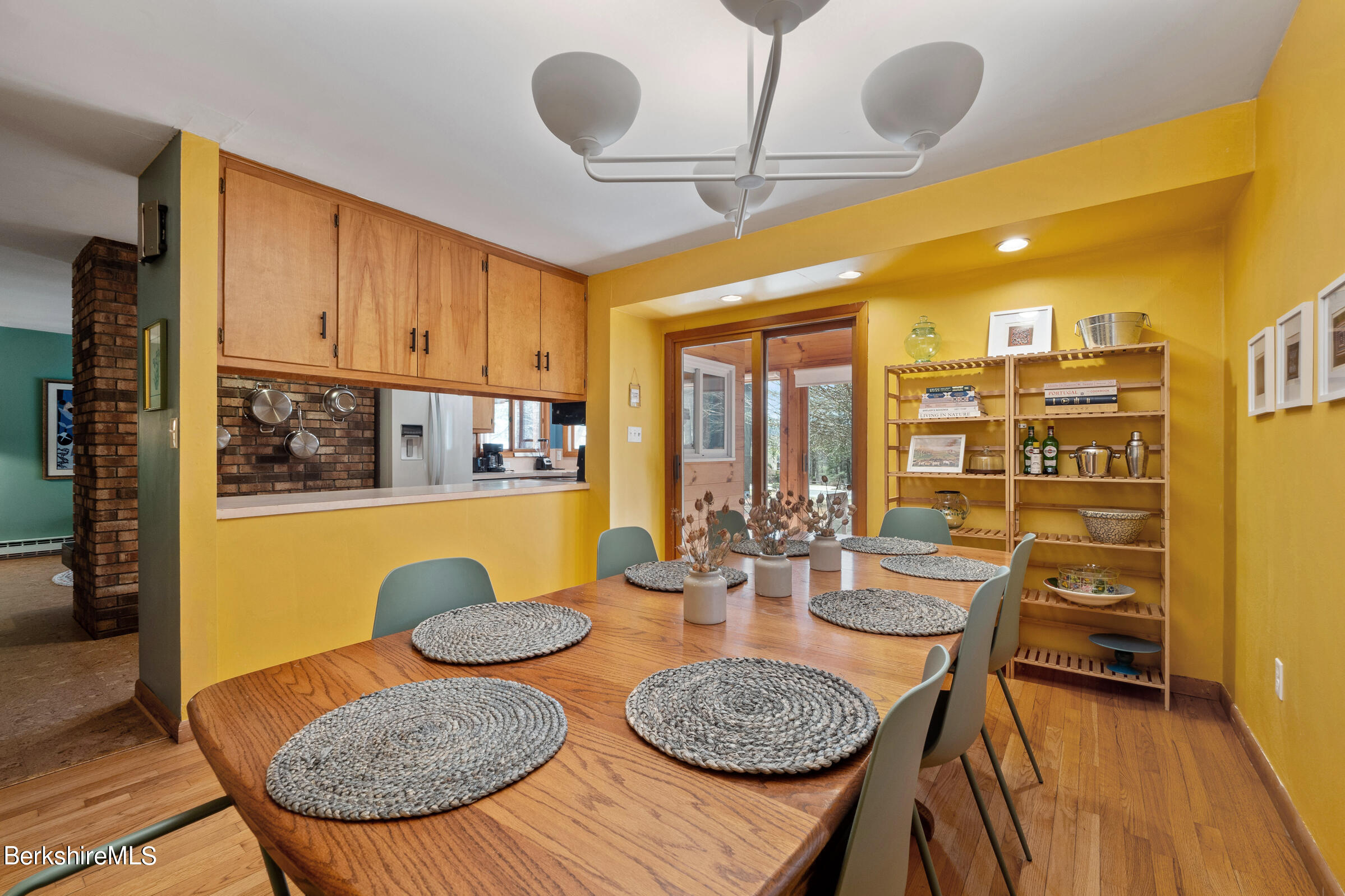 11 Pine Knoll Road Lenox, MA 01240 - Photo 17 of 35 a view of a dining room with furniture window and wooden floor