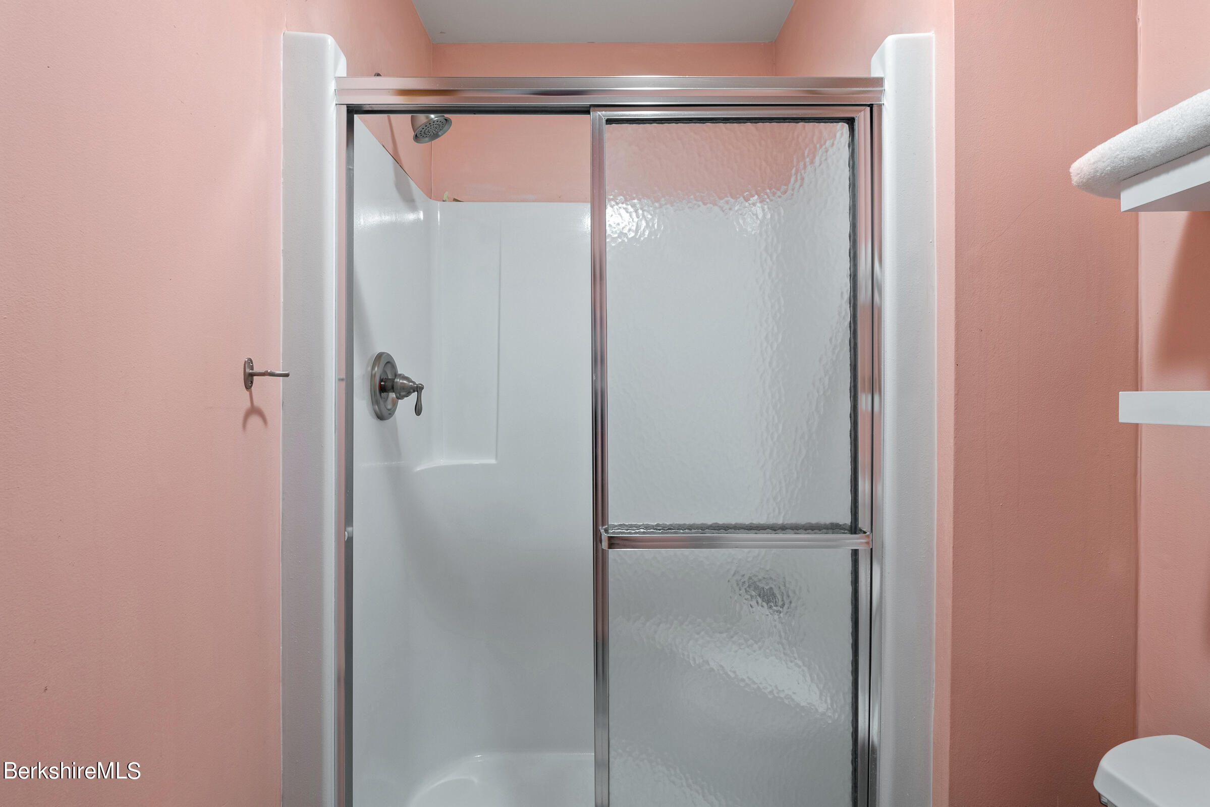 11 Pine Knoll Road Lenox, MA 01240 - Photo 22 of 35 a bathroom with a glass shower door