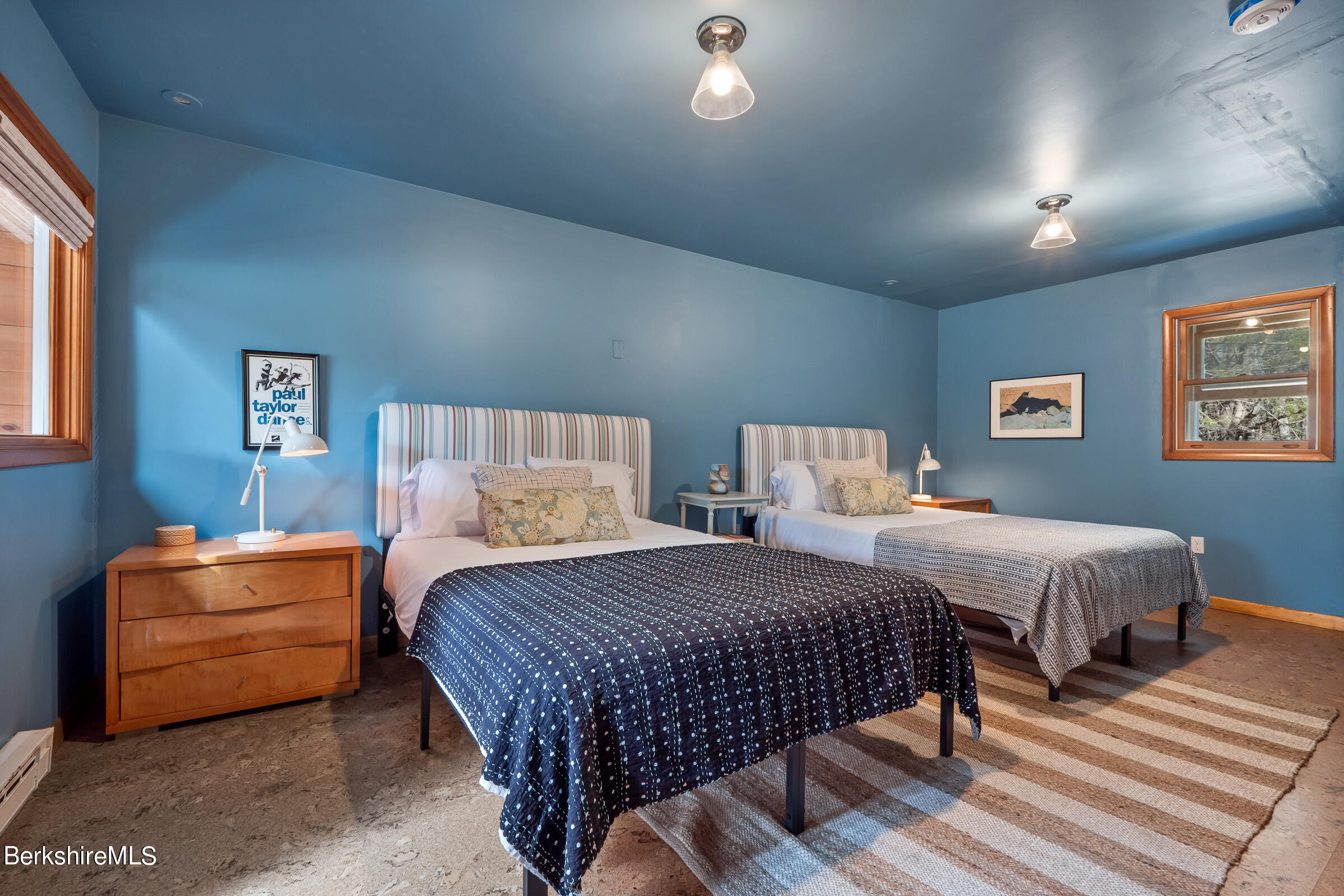 11 Pine Knoll Road Lenox, MA 01240 - Photo 24 of 35 a bedroom with bed and a night stand