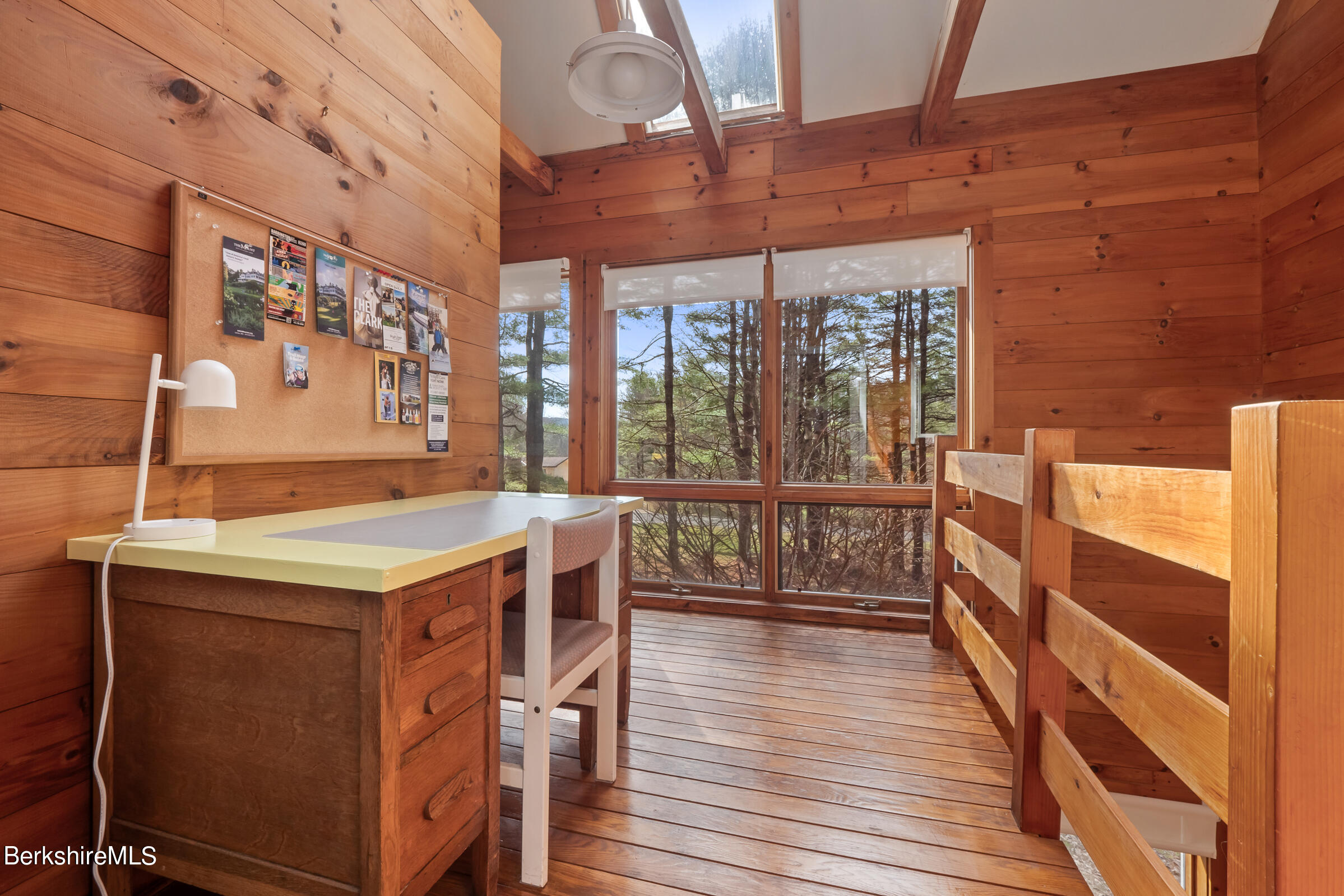 11 Pine Knoll Road Lenox, MA 01240 - Photo 26 of 35 a view of a balcony with wooden floor
