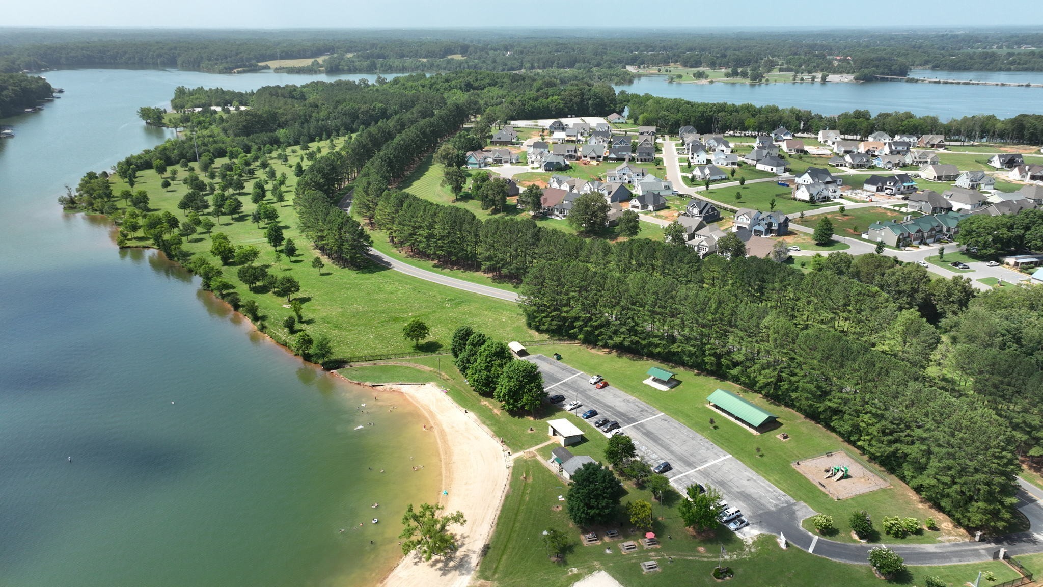 0 Turtle Court Winchester, TN 37398 - Photo 13 of 13 an aerial view of lake residential houses with outdoor space and trees
