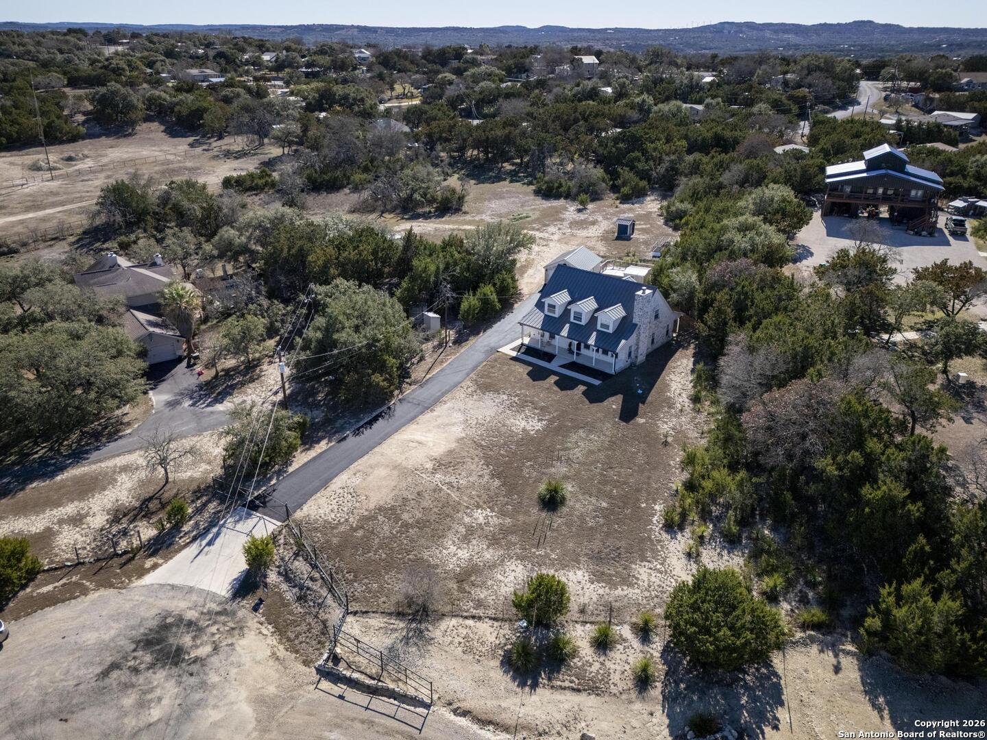 107 Ridge View Drive Boerne, TX 78006 - Photo 42 of 53 an aerial view of a forest with mountain view