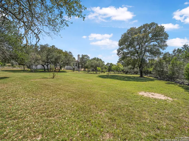a view of a green field