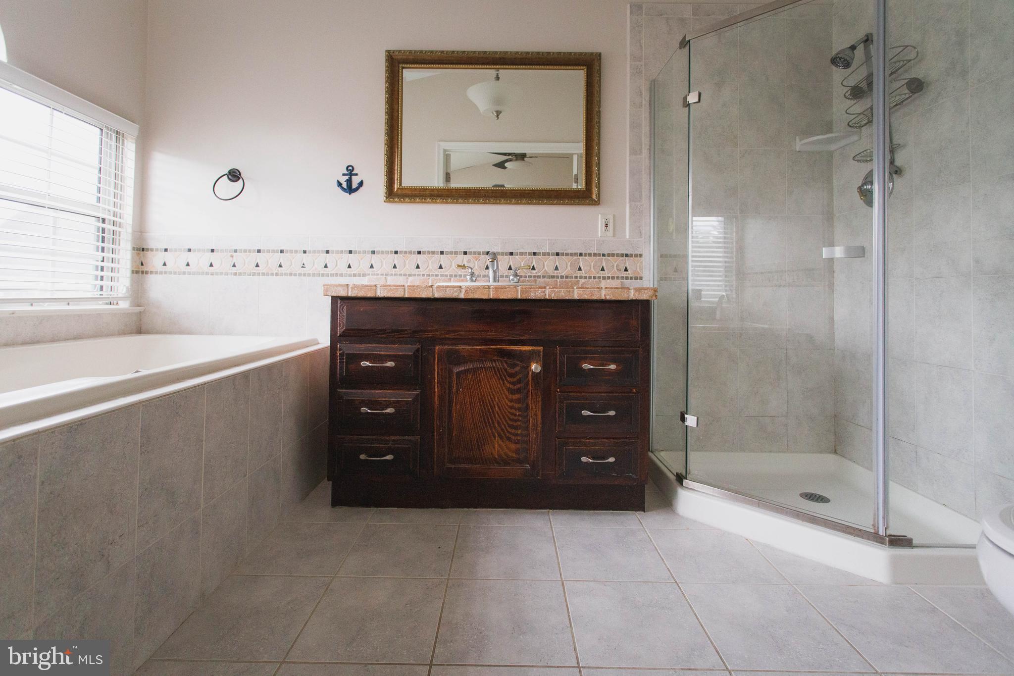 2427 Quilting Bee Road Baltimore, MD 21228 - Photo 13 of 26 Master Bath w/ Soaker Tub & Shower