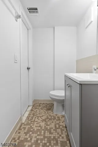 a bathroom with a toilet