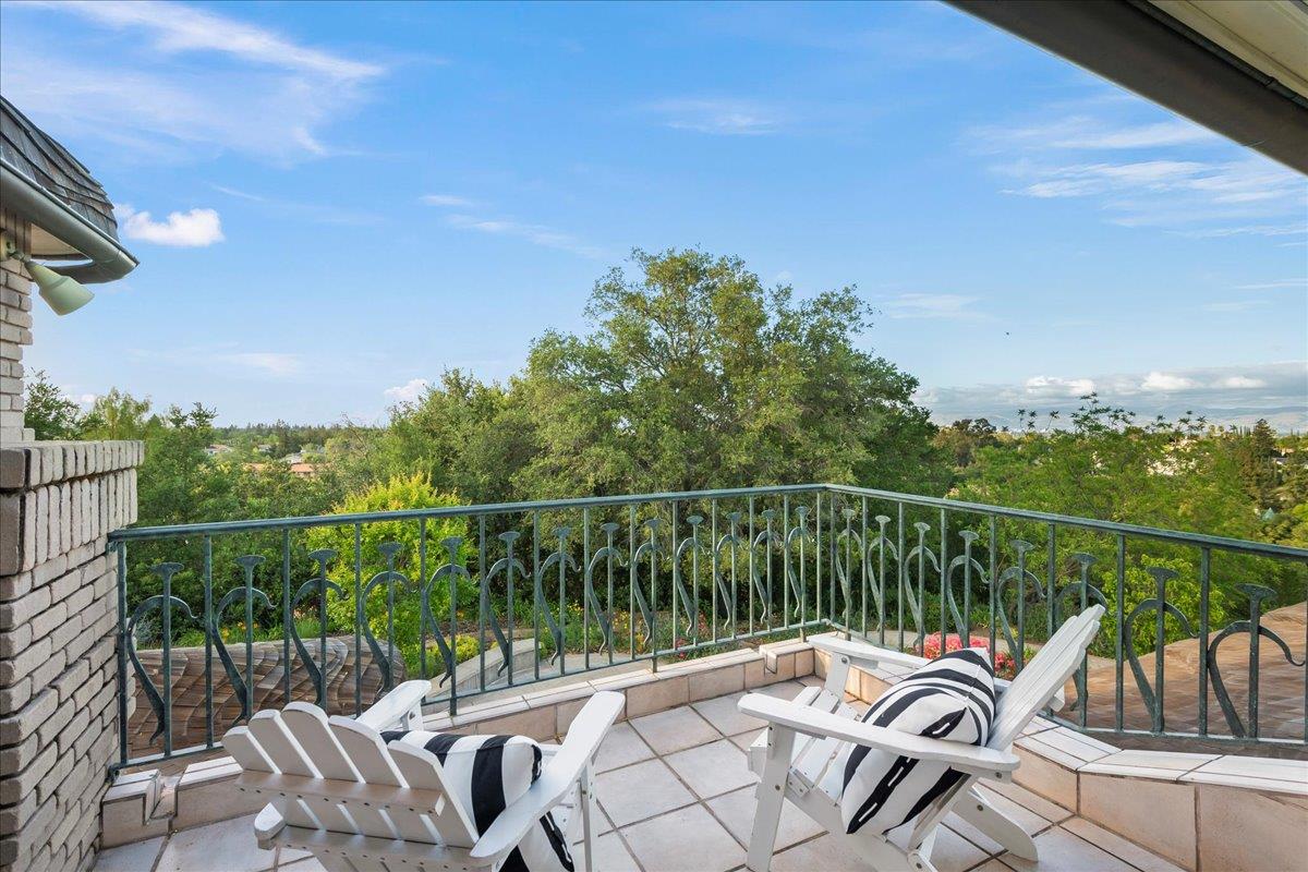 14467 Sobey Road Saratoga, CA 95070 - Photo 23 of 61 a roof deck with a couple of chairs