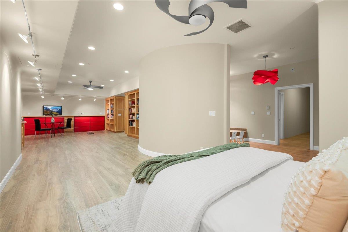 14467 Sobey Road Saratoga, CA 95070 - Photo 37 of 61 a bedroom with a bed and closet