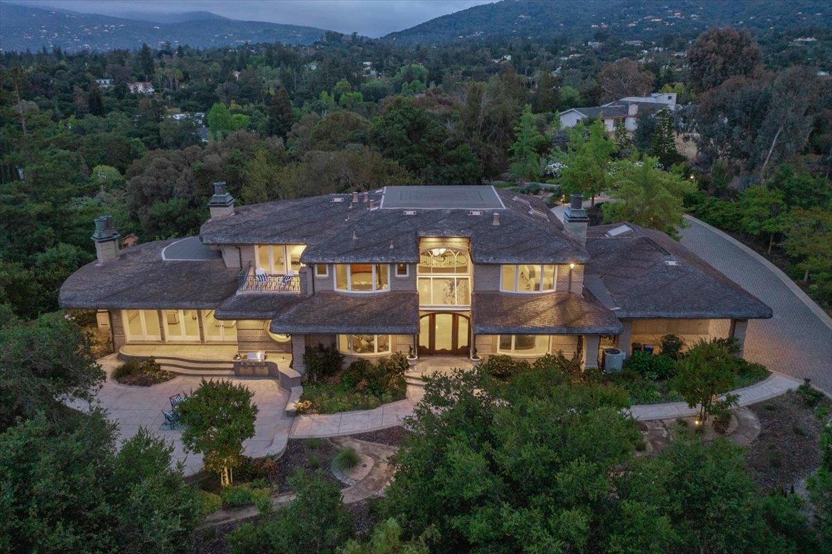 14467 Sobey Road Saratoga, CA 95070 - Photo 57 of 61 an aerial view of a house with a garden