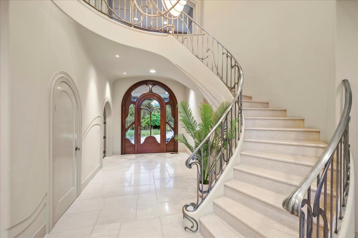 14467 Sobey Road Saratoga, CA 95070 - Photo 7 of 61 a view of an entryway with staircase