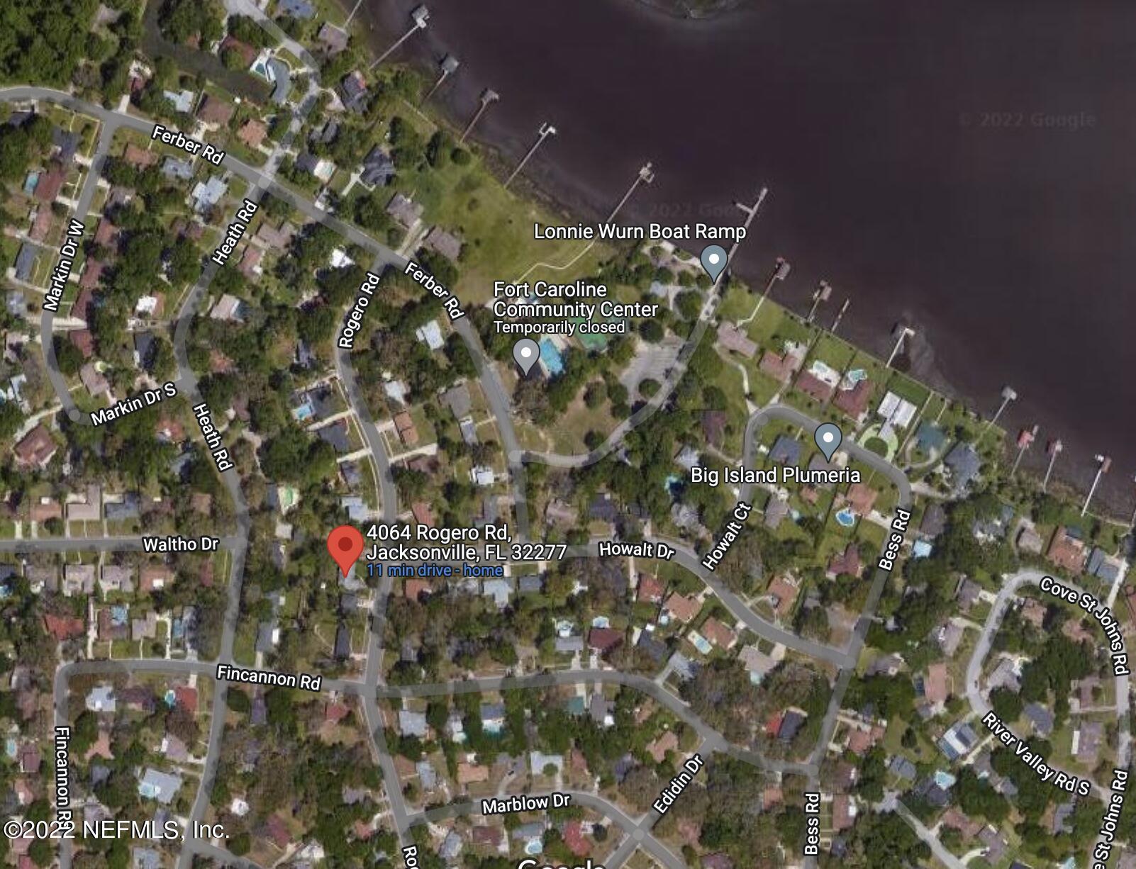 4064 Rogero Road Jacksonville, FL 32277 - Photo 27 of 27 Aerial View