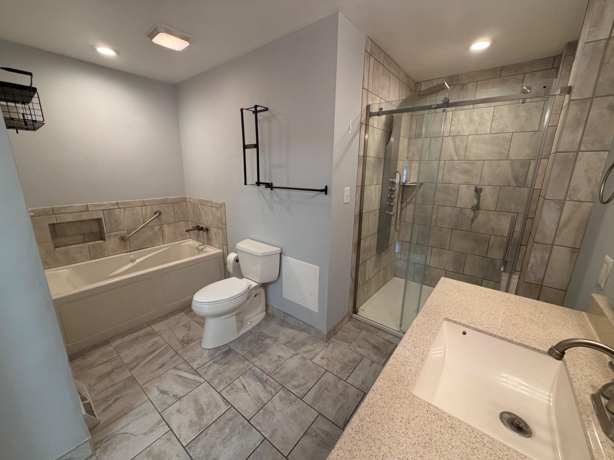 2861 Ridge Road Waldorf, MD 20603 - Photo 12 of 49 Primary Modern bathroom with sleek finishes.
