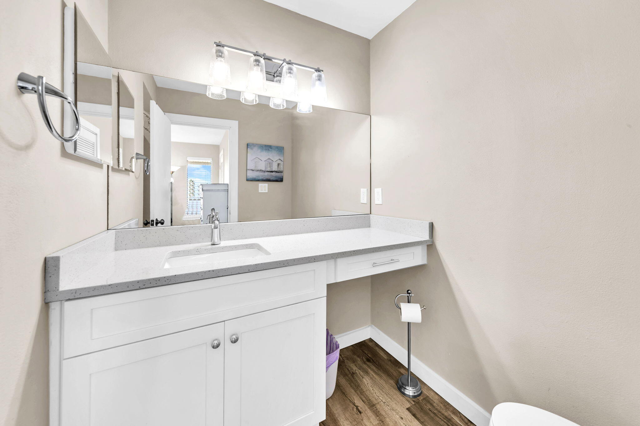 60 Sandprints Drive, Unit C12 Miramar Beach, FL 32550 - Photo 26 of 53 a bathroom with a sink and a mirror