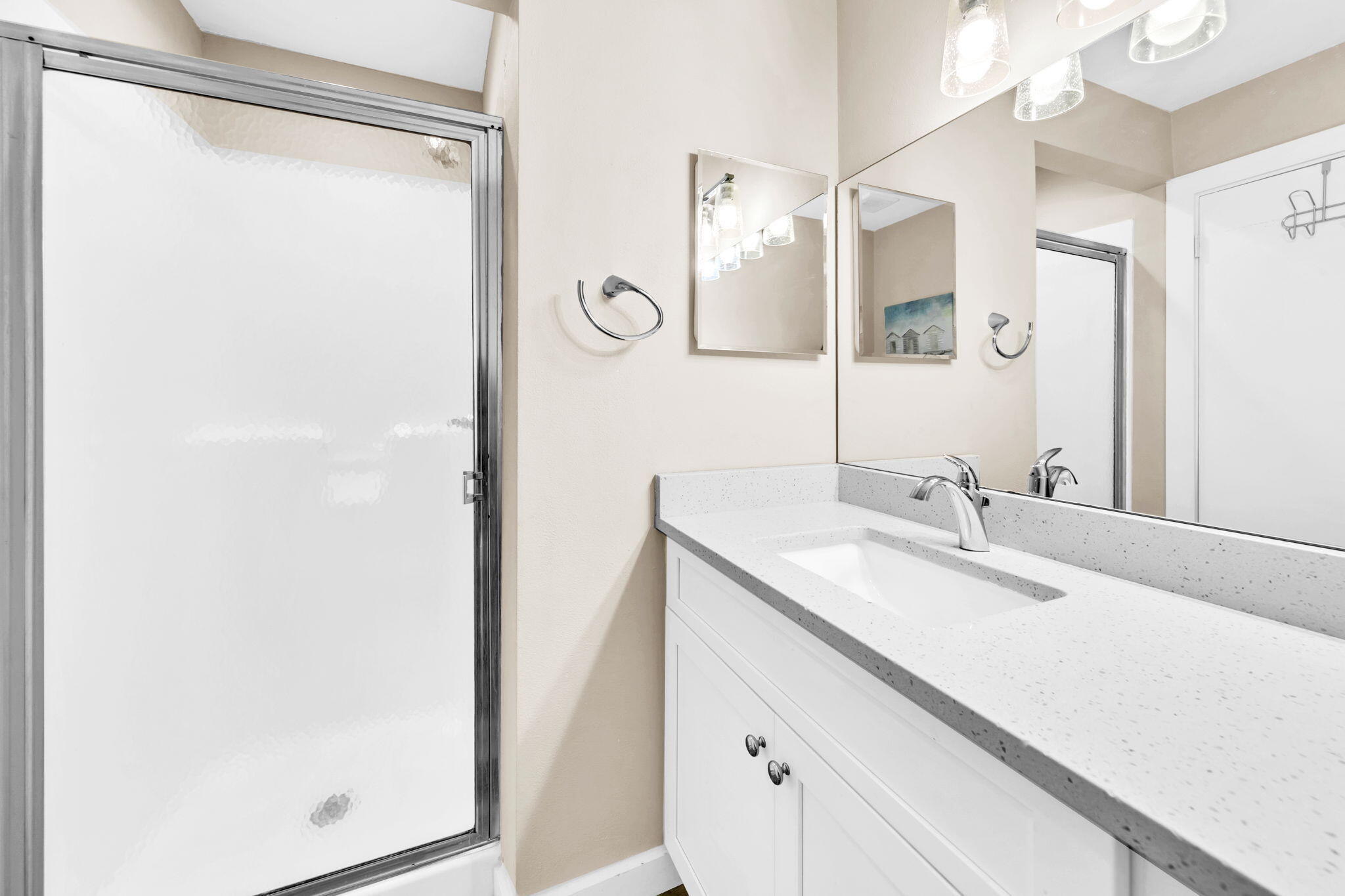 60 Sandprints Drive, Unit C12 Miramar Beach, FL 32550 - Photo 28 of 53 a bathroom with a sink and a mirror