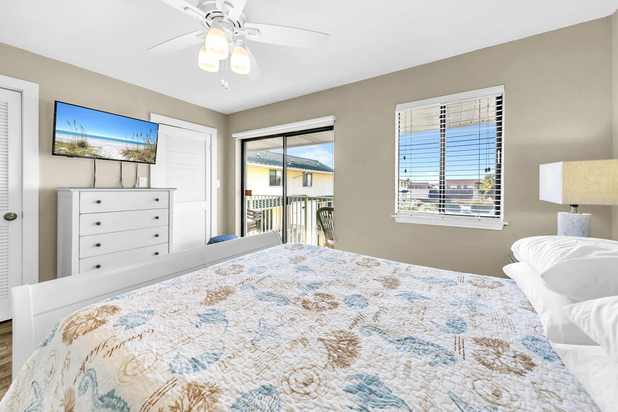 60 Sandprints Drive, Unit C12 Miramar Beach, FL 32550 - Photo 31 of 53 a bedroom with a large bed and a window