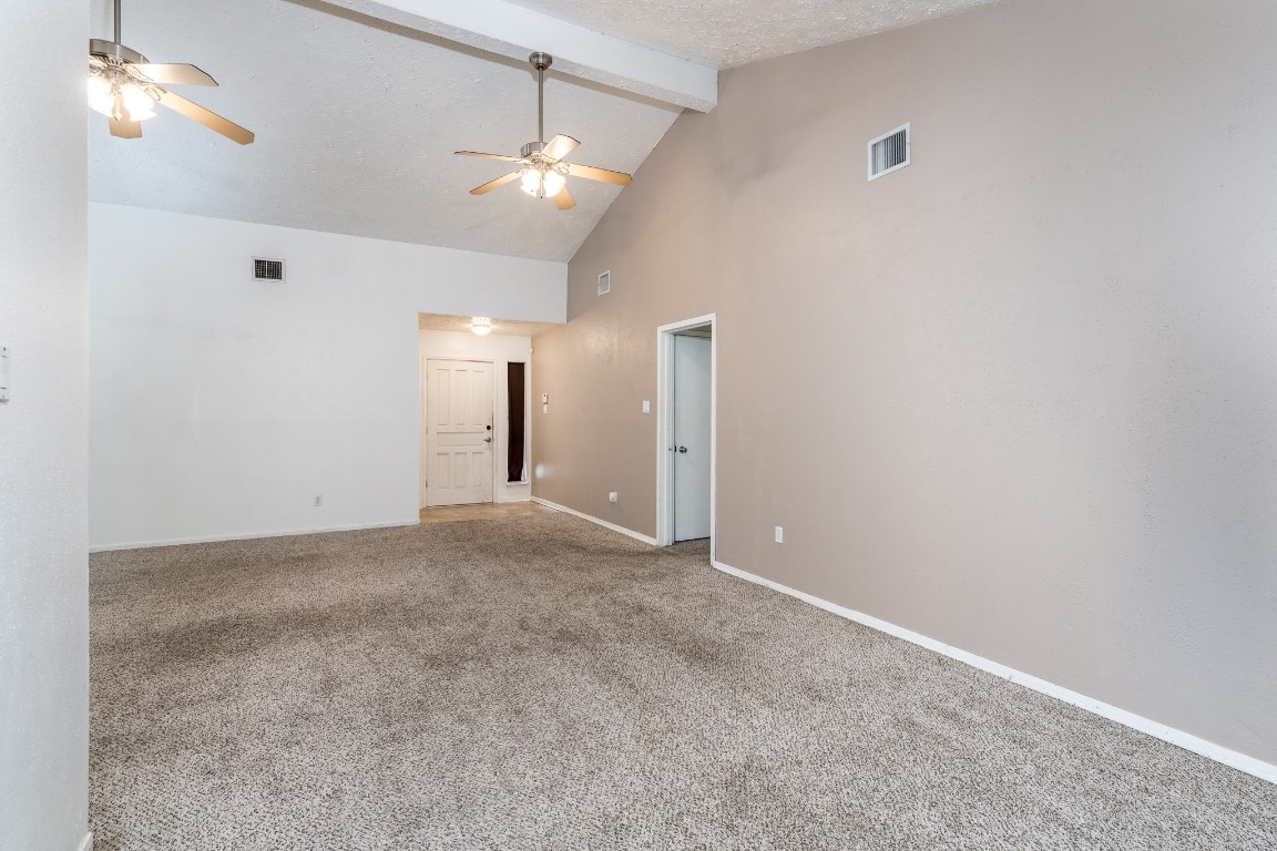 5018 Fitzwater Drive Spring, TX 77373 - Photo 12 of 27 Bedrooms are down the hallway to right from the living area.