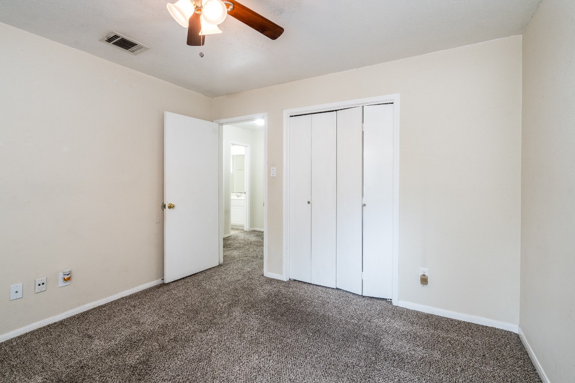 5018 Fitzwater Drive Spring, TX 77373 - Photo 24 of 27 Bedroom 1 features a nice size closet!