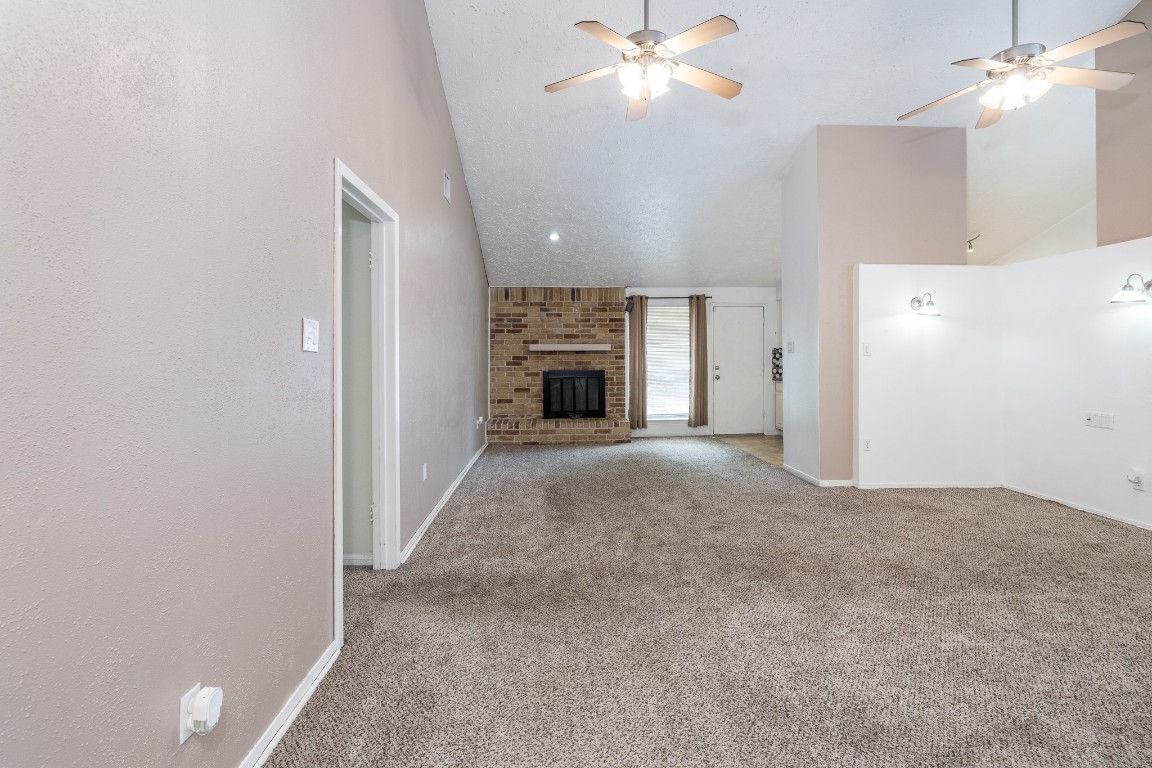 5018 Fitzwater Drive Spring, TX 77373 - Photo 8 of 27 Spacious living room with high ceilings!