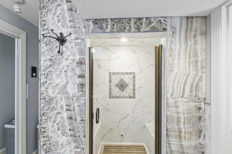 205 Kummrow Court Wales, WI 53183 - Photo 38 of 66 Lower Level Bath Steam shower