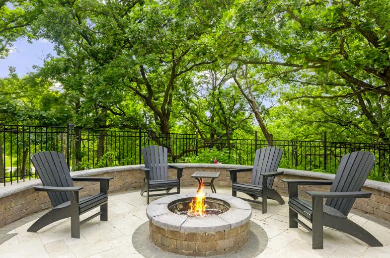 205 Kummrow Court Wales, WI 53183 - Photo 61 of 66 Fire pit overlooks pool