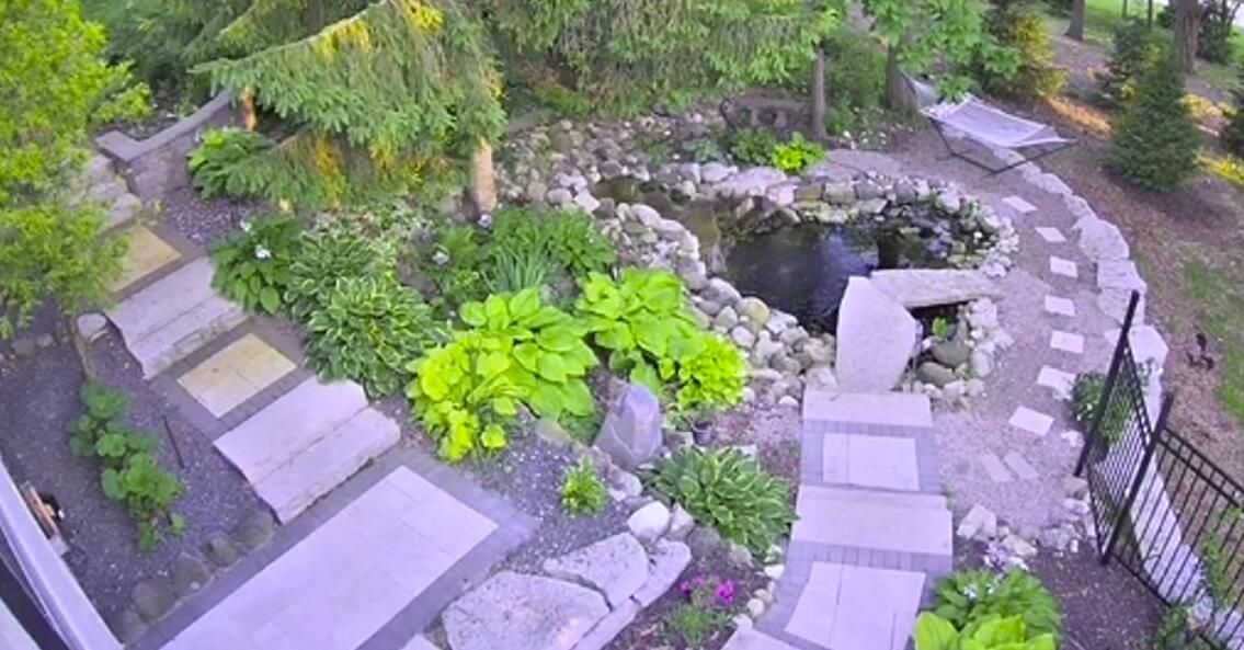 205 Kummrow Court Wales, WI 53183 - Photo 65 of 66 Relax by the waterfall & Pond