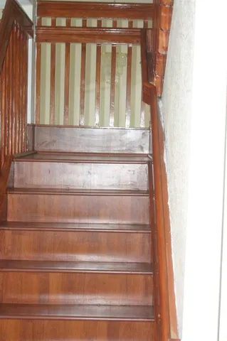 a view of wooden floor