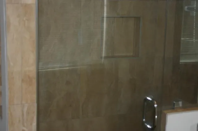 a front view of a house with entryway