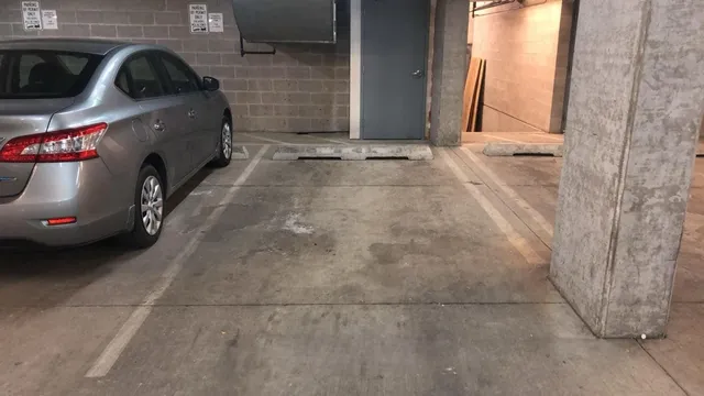 a view of car garage