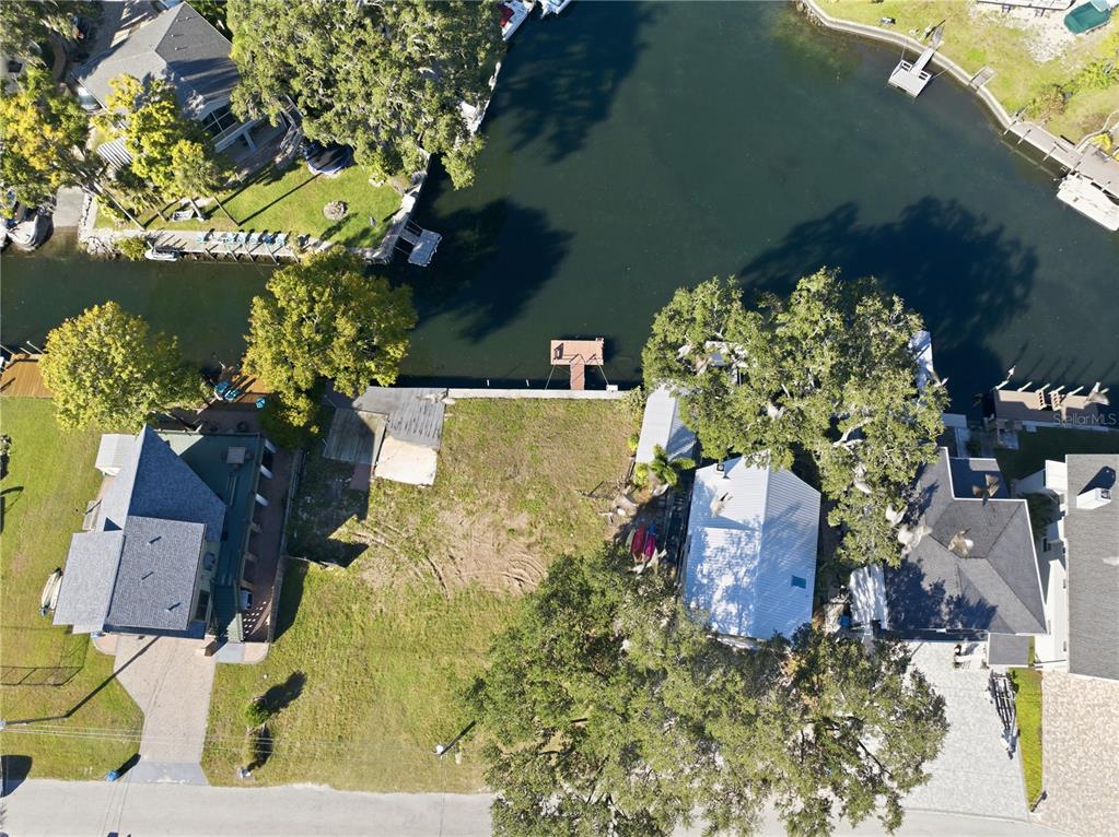 0 Circle Drive Weeki Wachee, FL 34607 - Photo 4 of 14 an aerial view of a house with a yard