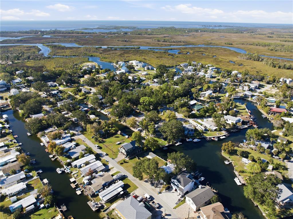 0 Circle Drive Weeki Wachee, FL 34607 - Photo 10 of 14 an aerial view of ocean and residential houses with outdoor space