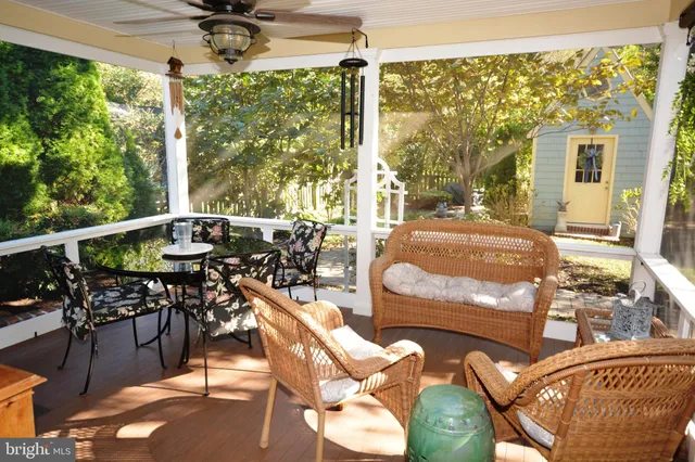 a outdoor space with patio the table and chairs