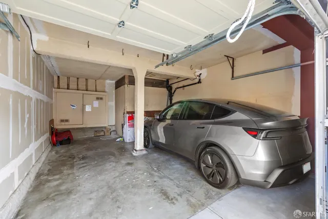 a view of car garage