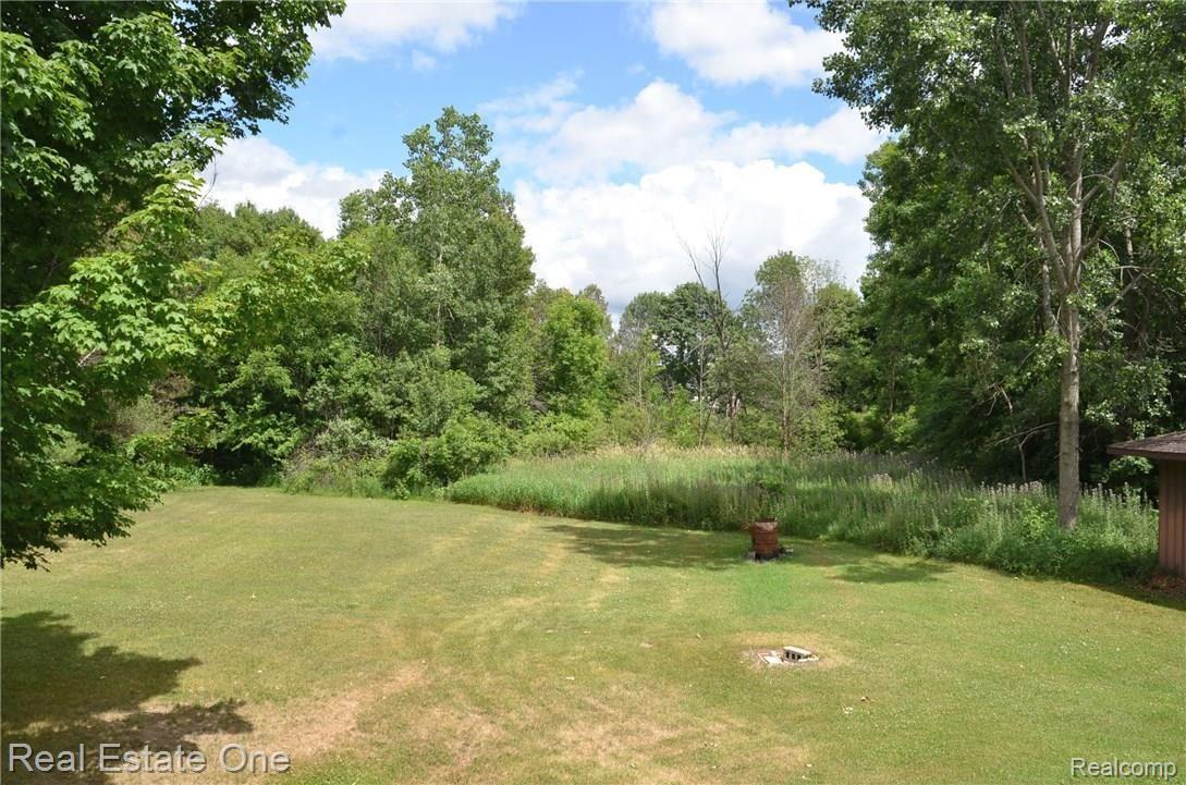 9047 Henderson Road Goodrich, MI 48438 - Photo 30 of 31 View of the Pond from the Back Deck