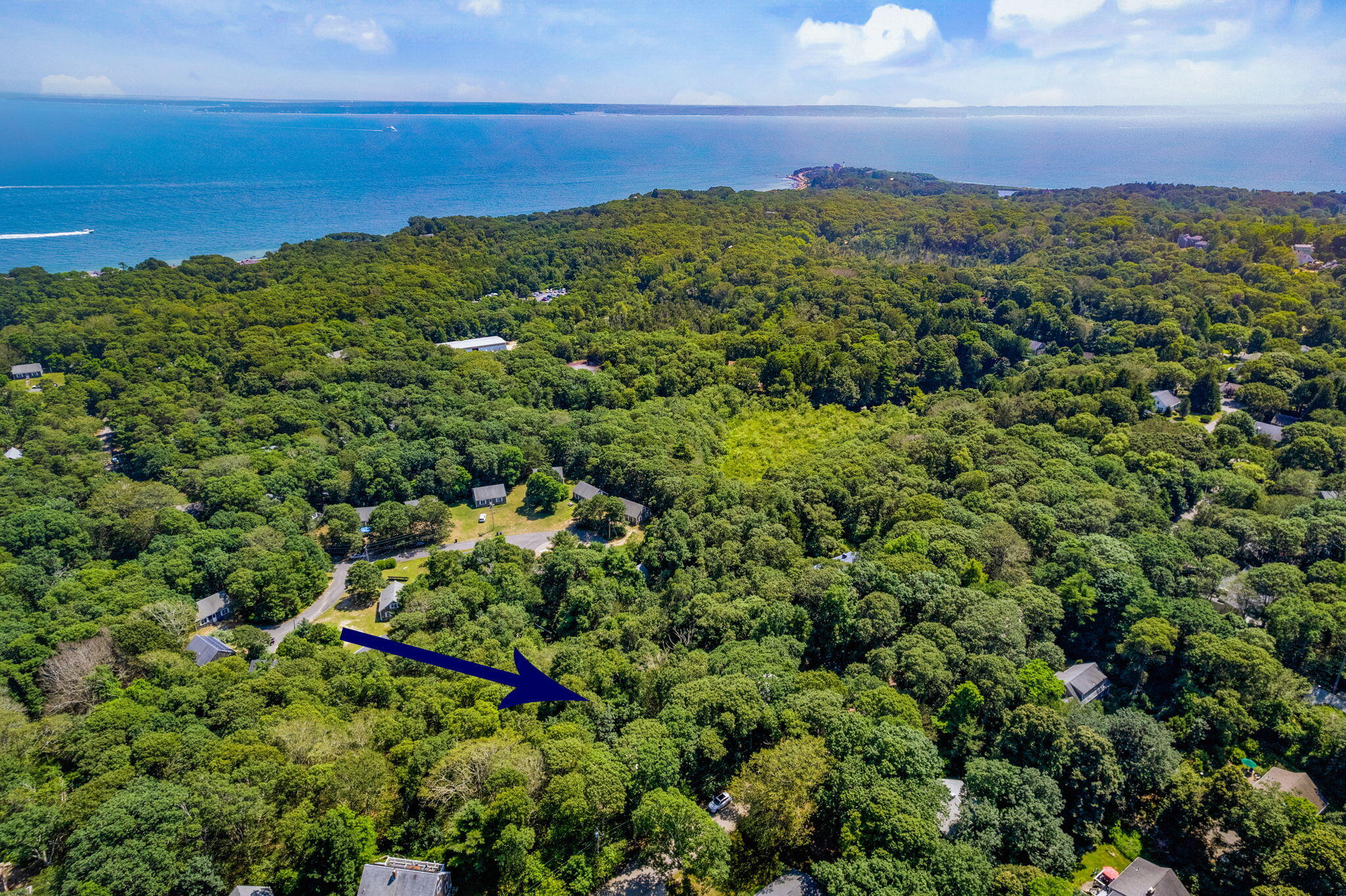 24 Wilson Road Woods Hole, MA 02543 - Photo 36 of 41 Aerial View