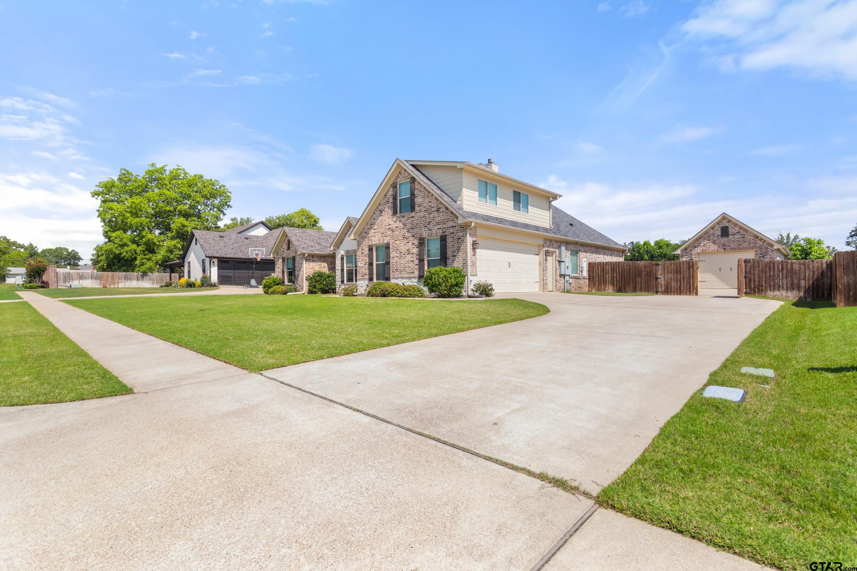 105 Nathan Road Chandler, TX 75758 - Photo 36 of 36 a view of house with yard and green space