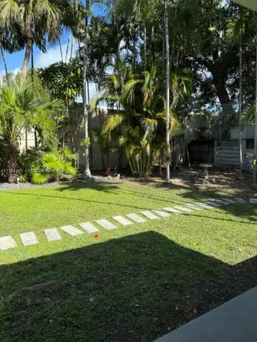 a view of a volley ball court