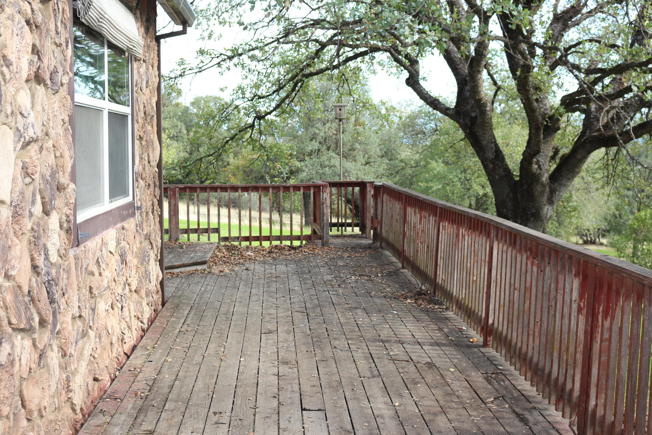 21754 Barnes Ranch Road Cottonwood, CA 96022 - Photo 5 of 42 Front Deck, Needs work