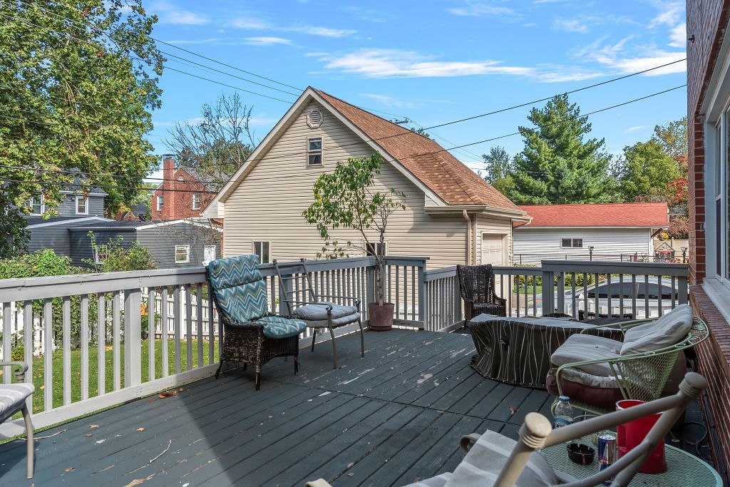 417 South Westlawn Avenue Decatur, IL 62522 - Photo 36 of 40 a view of a wooden deck with furniture