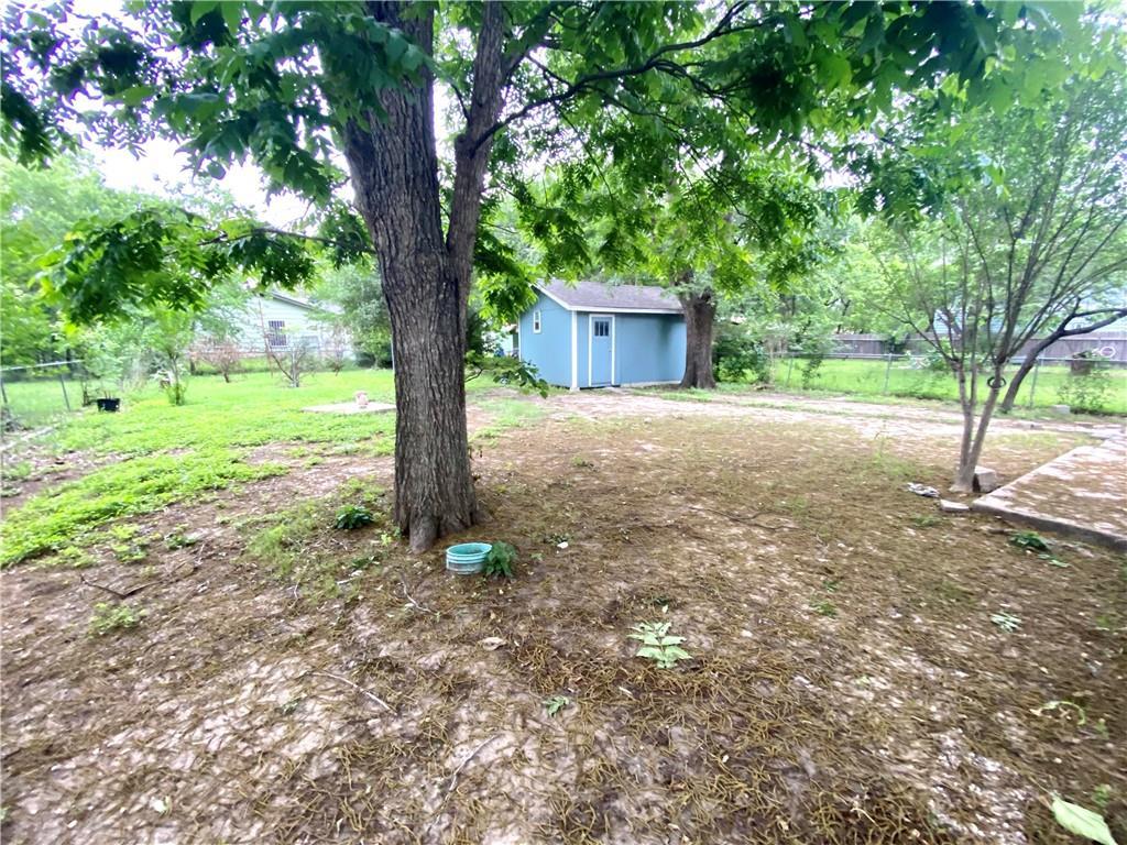 6211 Club Terrace Austin, TX 78741 - Photo 5 of 25 a big tree in middle of the garden