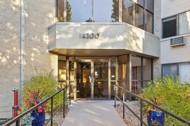 a view of a city with tall buildings